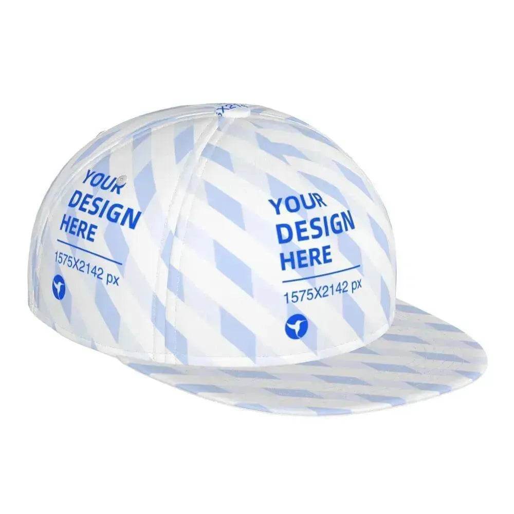 Fashionable Sun Protection Breathable Flat Brim Baseball Hat - EX-STOCK Canada