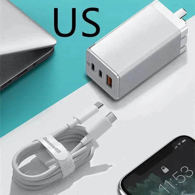 Fast mobile phone charger With USB and Type C port - EX-STOCK Canada