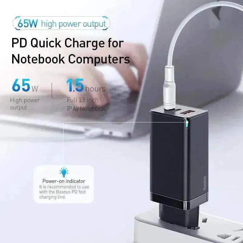 Fast mobile phone charger With USB and Type C port - EX-STOCK Canada