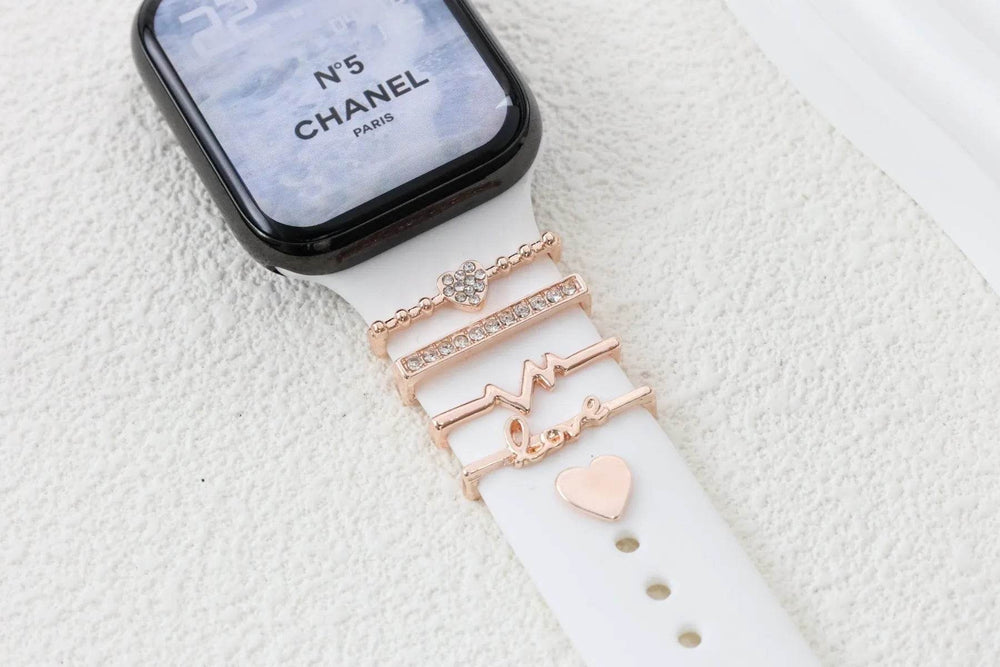 DIY Decorative Buckle Silicone Watch Strap Accessories - EX-STOCK Canada
