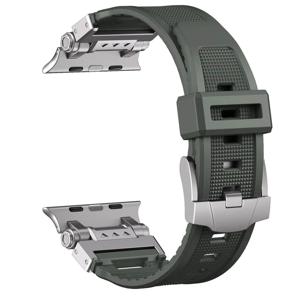 High End Metal And Silicone Watch Strap - EX-STOCK Canada