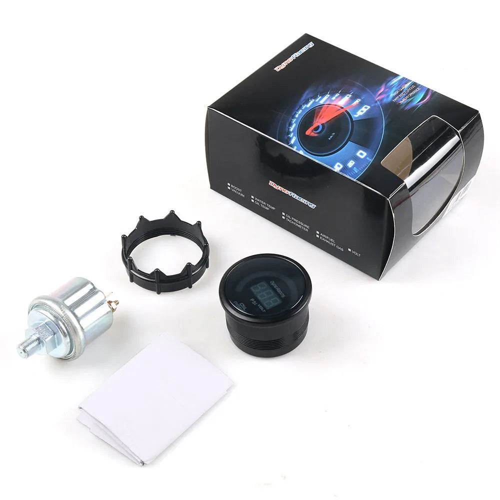 Automobile Car Refitted Oil Pressure Gauge With Sensor - EX-STOCK Canada