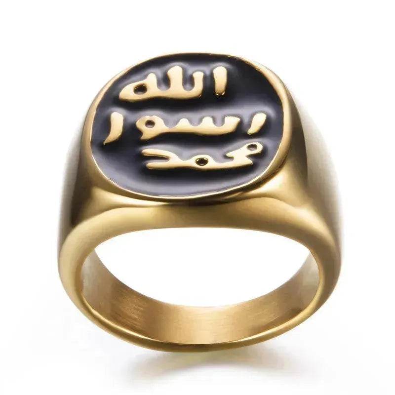 Arab ArabMen's Alloy Ring Middle East Men Ring - EX-STOCK Canada