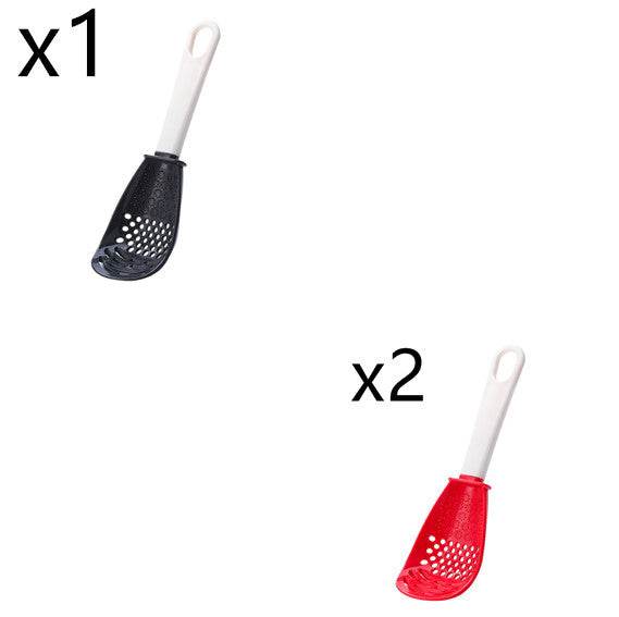 Multifunctional Slotted Spoon Grinding Cooking Spoon Mashed Auxiliary Food Ginger Garlic Spoon Press Potatoe Stir-frying Spatula Kitchen Gadget - EX-STOCK Canada