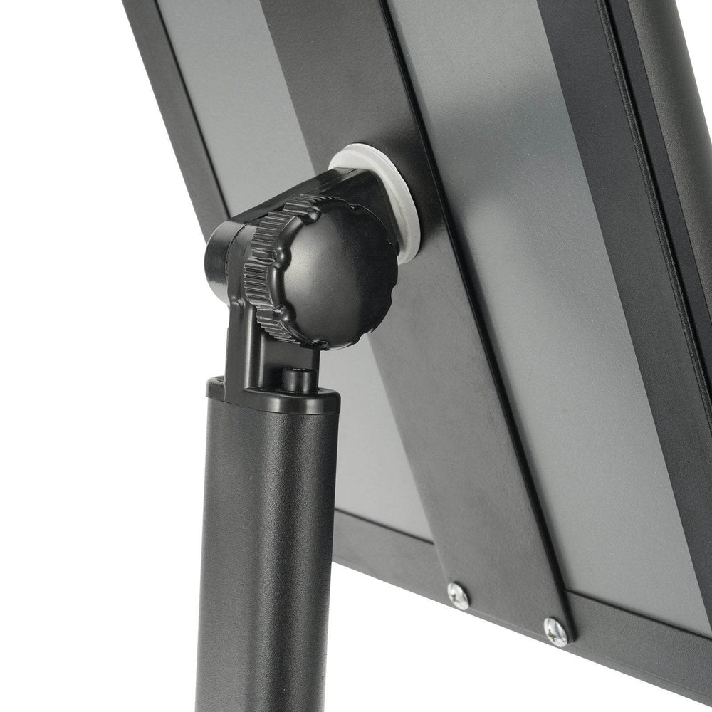 Pedestal Sign Holder, 11 X 17 Inch Vertical And Horizontal Adjustable Poster Stand, Heavy-Duty Floor Standing Sign Holder With Metal Base For Display, Advertisement, And Outdoor, Black - EX-STOCK Canada