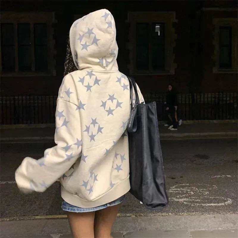 Fall Winter street Hip pop Unsex zip-up Hoodie Cardigan Outwear - EX-STOCK Canada