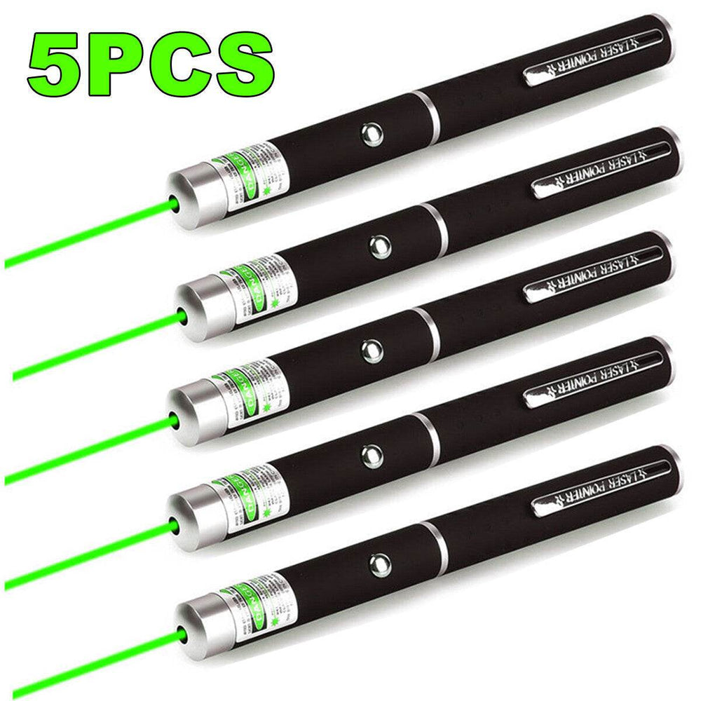 Pet Toy Green Laser Pointer Pen Light Single Beam High Power Lazer Flashlight 900Miles 1mW 532nm Torch - EX-STOCK Canada