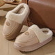 Winter Plush Slippers For Men Casual All-match Warm Suede House Shoes Indoor Non-slip Floor Bedroom Slipper - EX-STOCK Canada