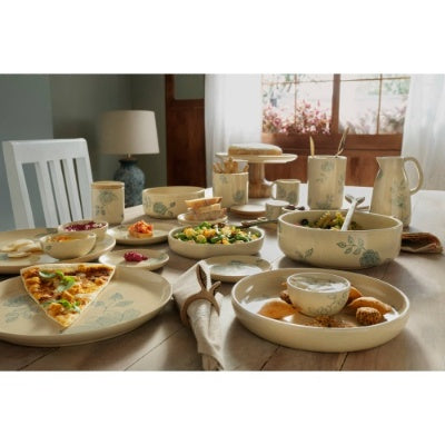 Handcrafted Ceramic Chip And Dip Bowl Stylish Serving Bowl For Parties Gatherings EX-STOCK