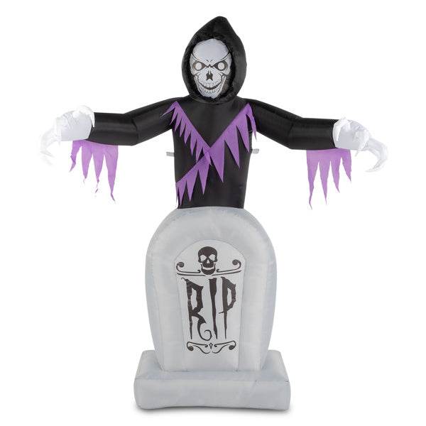 Grim Reaper And Grave, Halloween Inflatable Decoration 12V - EX-STOCK Canada