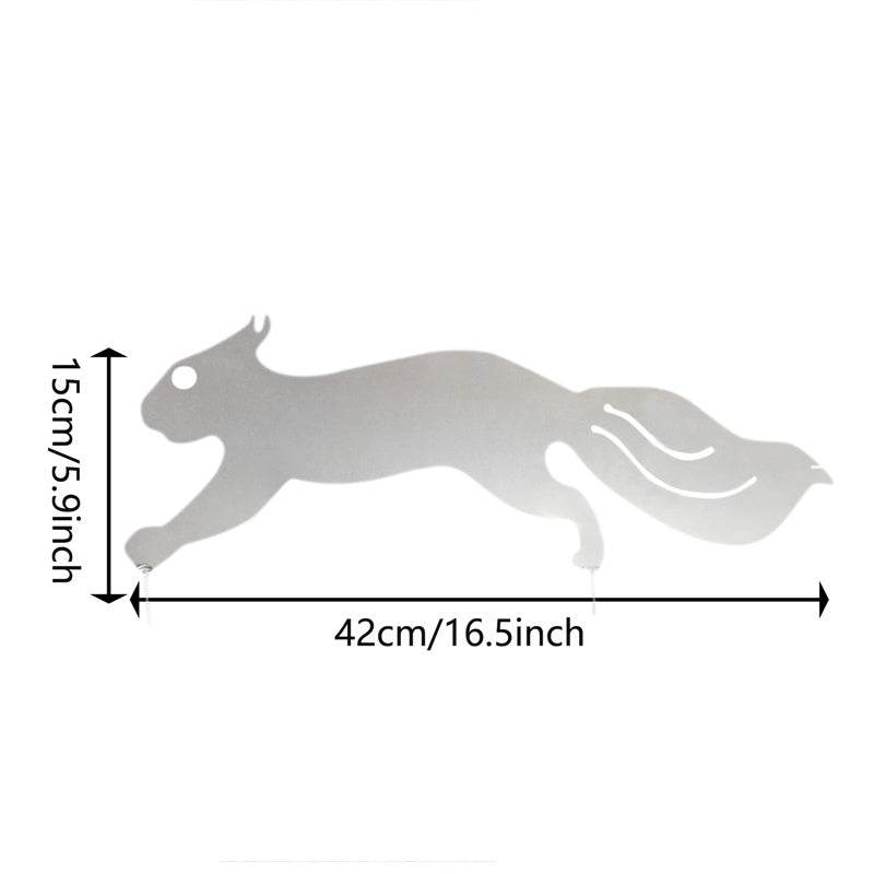 Household Rusty Squirrel Silhouette Screw Insert wood craft - EX-STOCK Canada