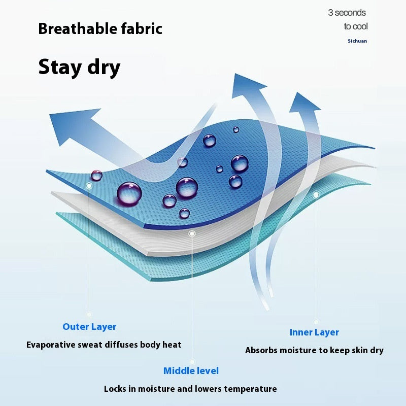 Cold Feeling Towel Outdoor Sports Sweat-absorbent Breathable Towel EX-STOCK Canada