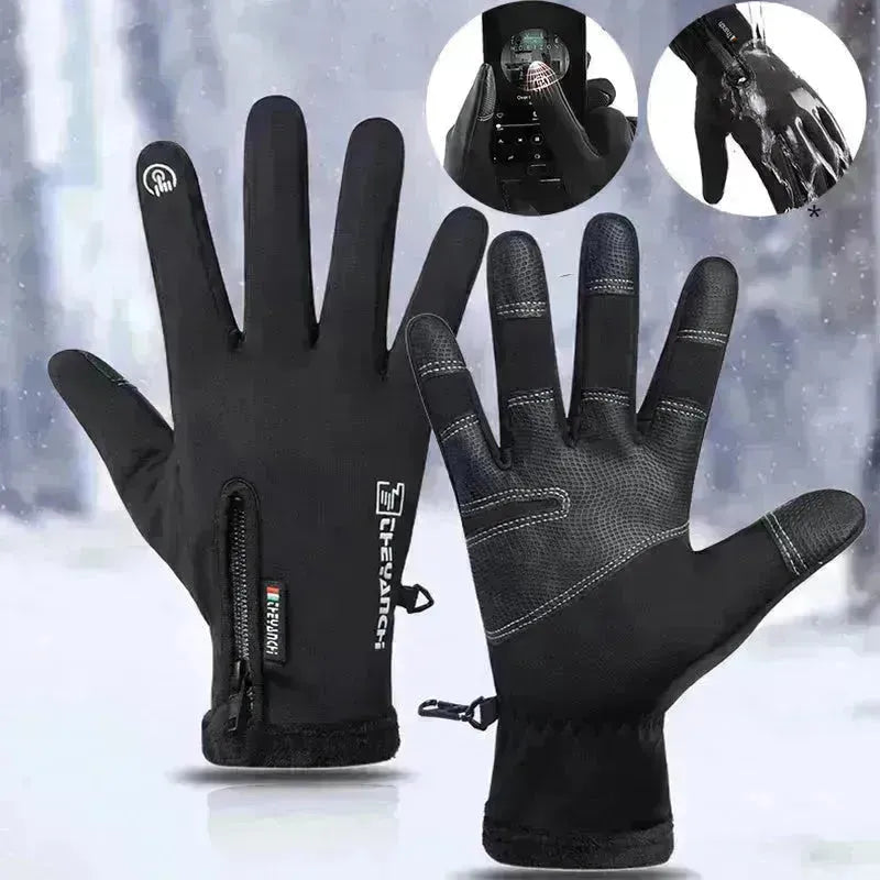 Winter Gloves Touchscreen Non-Slip Unisex Waterproof Windproof Warm Cycling Ski Sports Gloves Women Men
