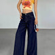 Fashion American Retro Wide Leg Baggy Jeans Pant For Women - EX-STOCK Canada