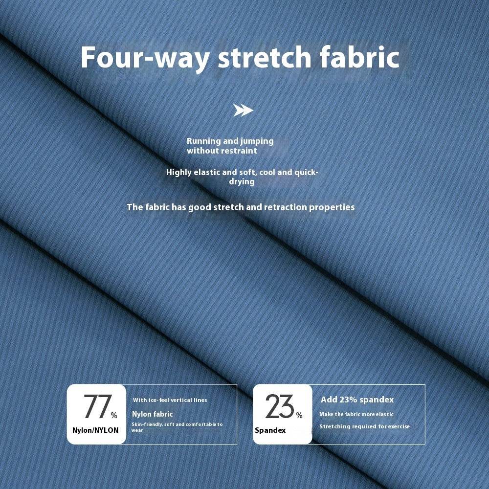 Men's Nylon Cool Feeling Loose Fitness Track Pants Quick-drying - EX-STOCK Canada