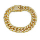 Zinc Alloy Wide Hip Hop Cuban Link Chain Necklace - EX-STOCK Canada
