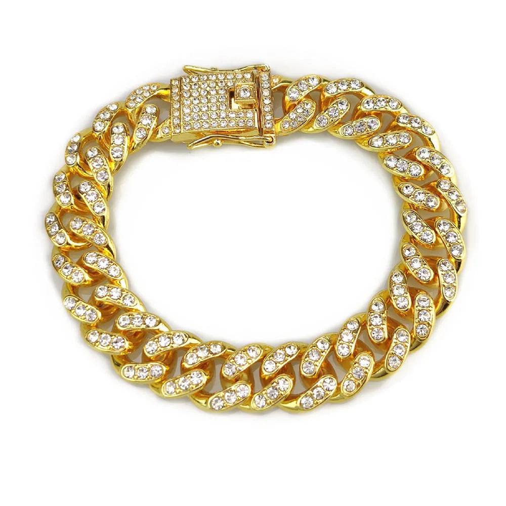 Zinc Alloy Wide Hip Hop Cuban Link Chain Necklace - EX-STOCK Canada