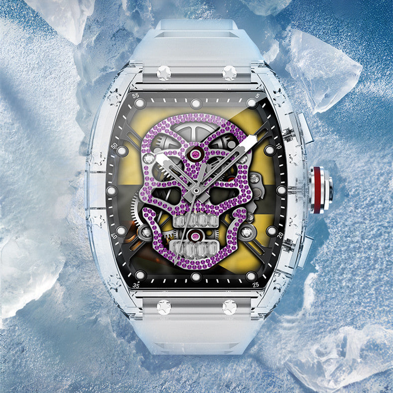 WS6 Richard Luxury Skeleton Smartwatch – Bluetooth Calling, Health Monitoring | 9 Colours