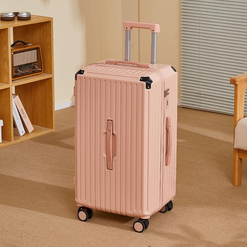 Bagage Valise Trolley Étudiant Grande Capacité Épais Solide Durable Avec Coin Renforcé Valise À Code EX-STOCK Canada