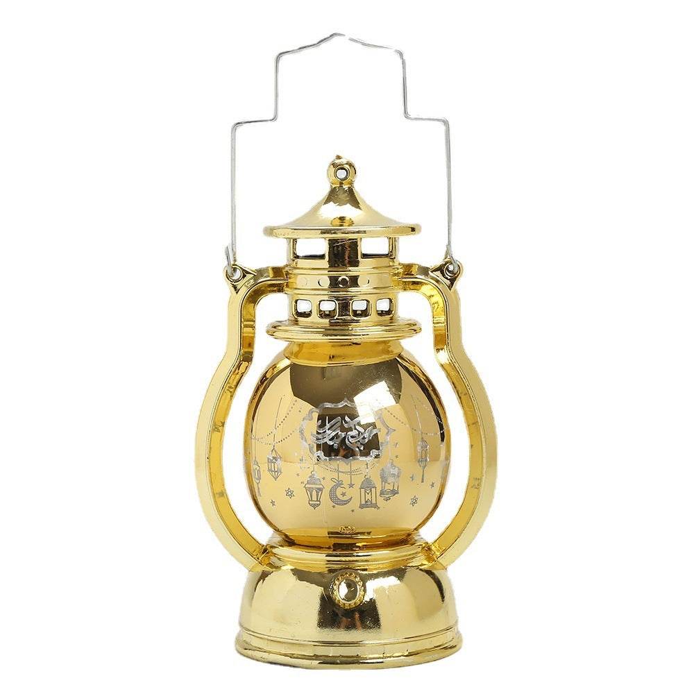 Ramadan Eid Mubarak Lantern Led Lights Party Decor Kids Gifts Middle East laser carved lantern - EX-STOCK Canada