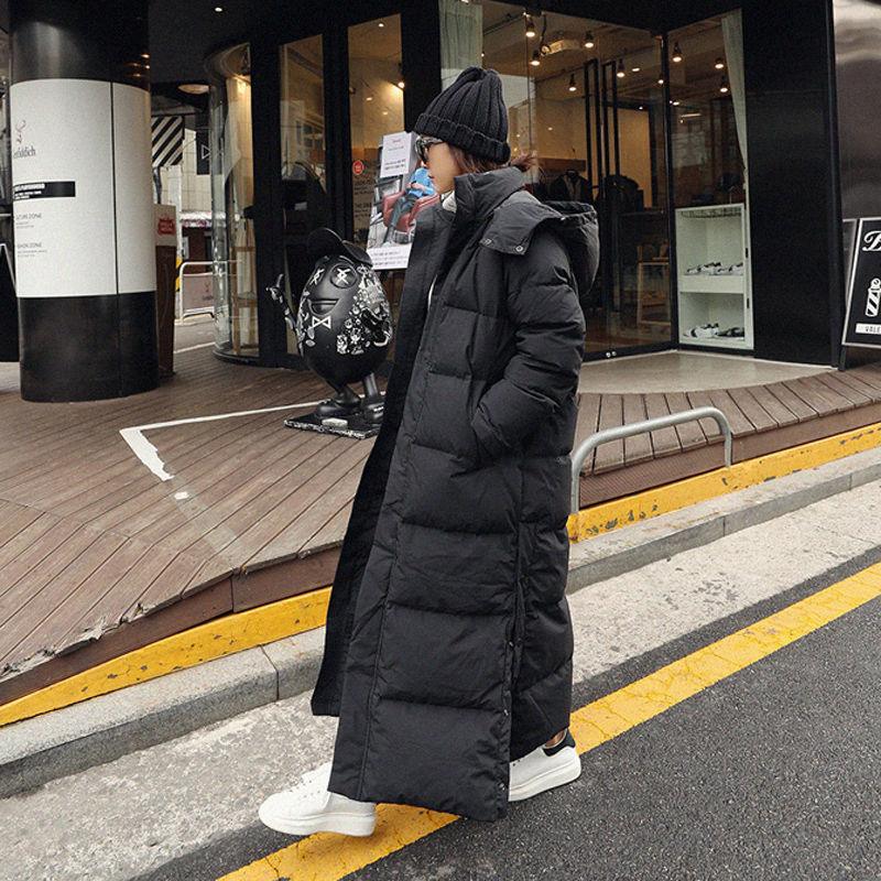 Women's Loose-fitting Padded Long Below-the-knee Cotton Coat - EX-STOCK Canada