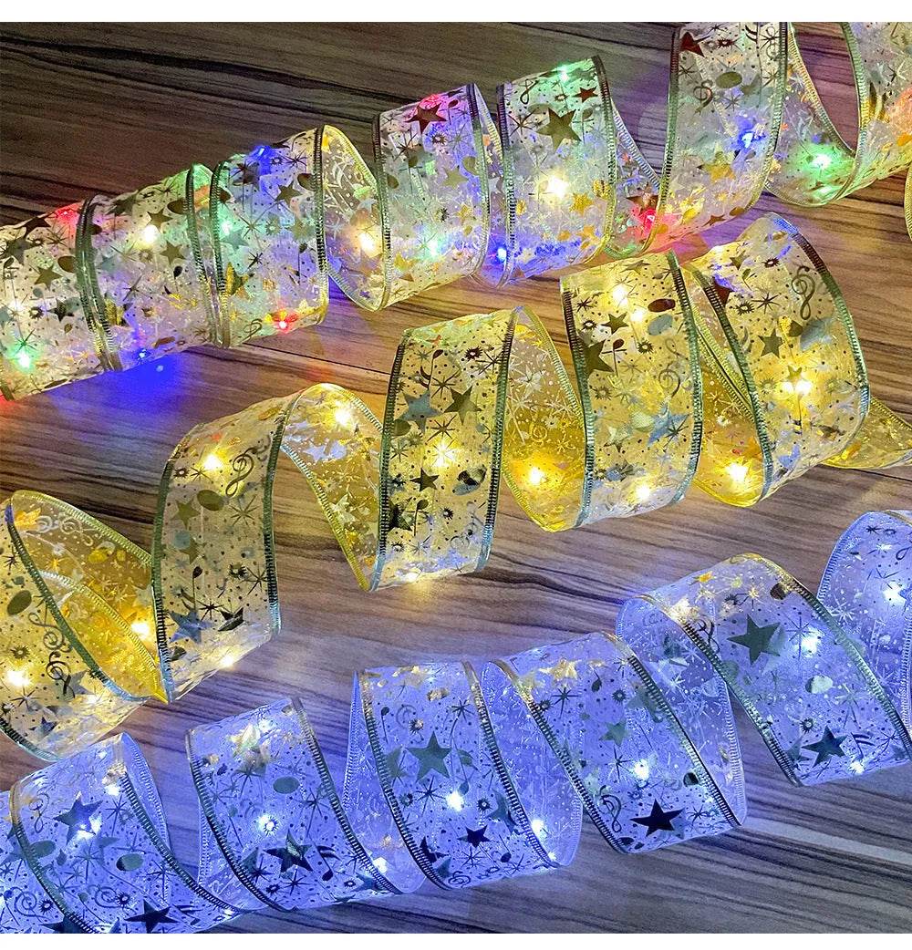 LED Christmas Silk Light Christmas Tree Holiday Decorative Light String - EX-STOCK Canada