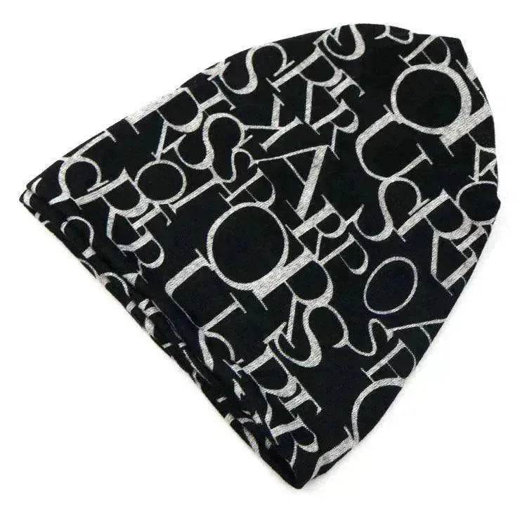 Female's Cotton Letter turban confinement fashion hat - EX-STOCK Canada