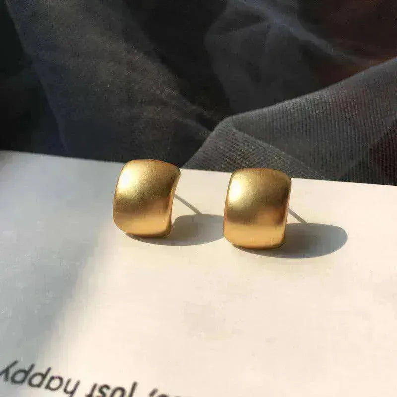 pendientes estilo coreano chapados de mujer - EX-STOCK CANADA