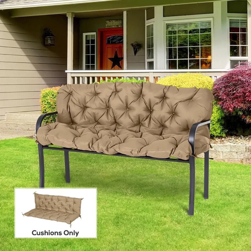59'' x 38'' getuftetes Bankkissen für Gartenmöbel, 3-Sitzer Ersatz für Schaukelstuhl, Terrassen-Sofacouch, TIKTOK verbietet den VerkaufEX-STOCK Canada