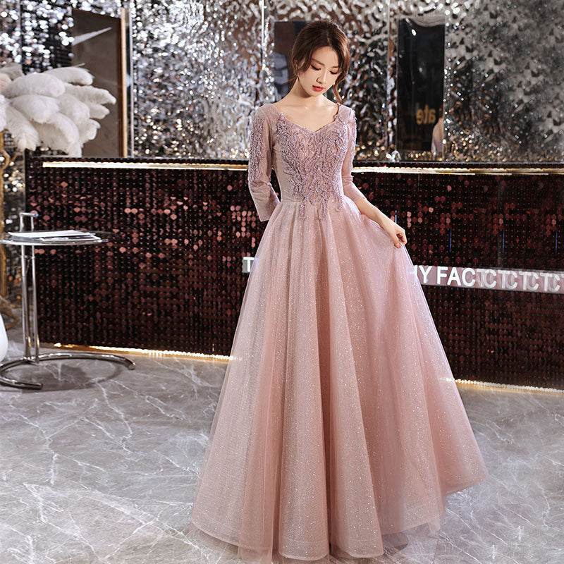 Banquet Sequined Princess formal Dress Evening Party Dress - EX-STOCK Canada