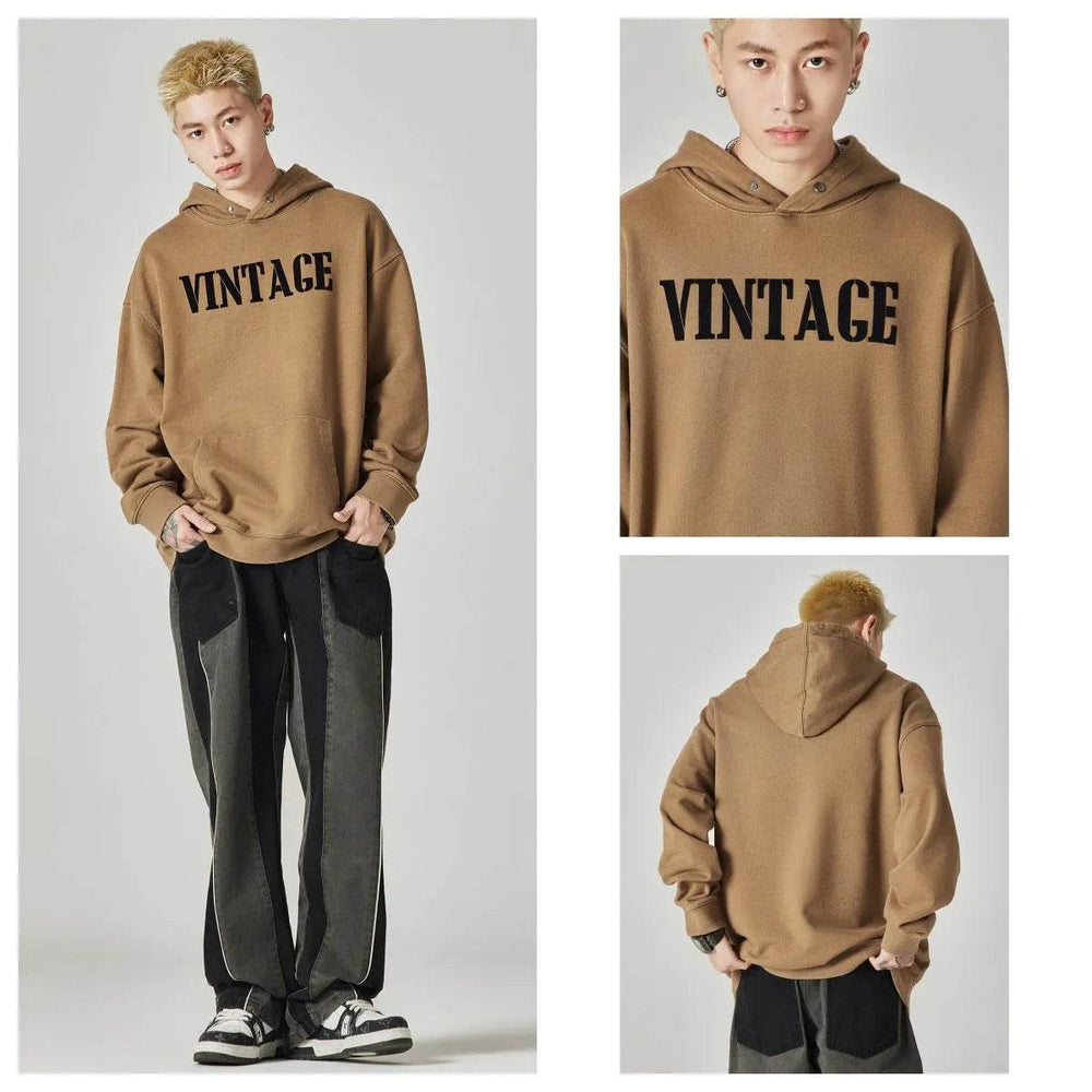 Men's Fashion Casual Hoodie Sweatshirt Pullover top men - EX-STOCK Canada