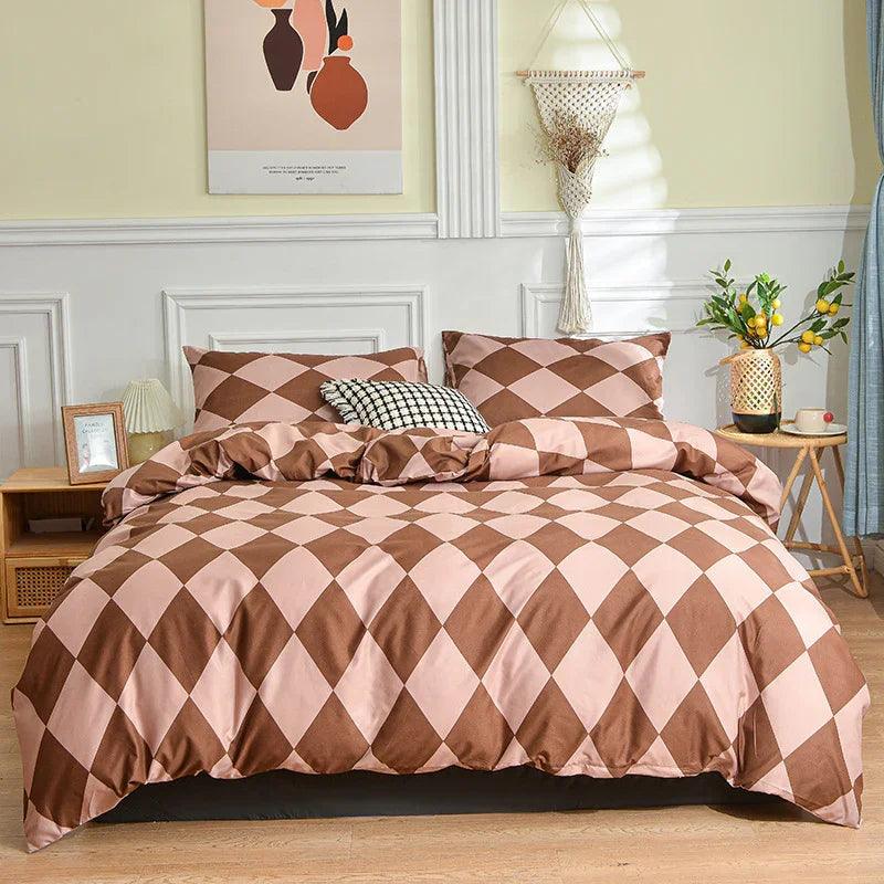 Brushed Single Duvet Cover Student Dormitory Quilt Cover Bedding EX-STOCK Canada