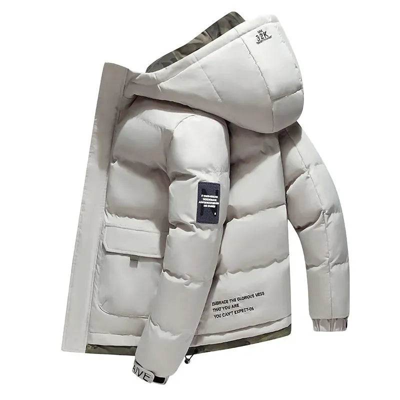 Cotton-padded Coat Men's Coat Autumn And Winter Trends Clothes Men's Thickened - EX-STOCK Canada
