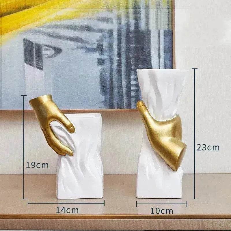 First Sight TV cabinet Office Home Ornaments dried flowers Vase - EX-STOCK Canada