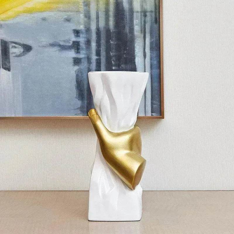 First Sight TV cabinet Office Home Ornaments dried flowers Vase - EX-STOCK Canada