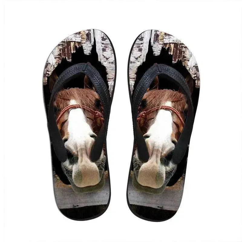 Flip-flops Outer Wear Flip Flops Beach Shoes - EX-STOCK Canada