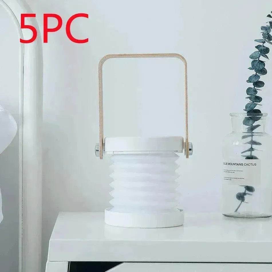 Foldable Touch Dimmable Reading LED Night Light Portable Lantern Lamp USB Rechargeable For Home Decor - EX-STOCK Canada