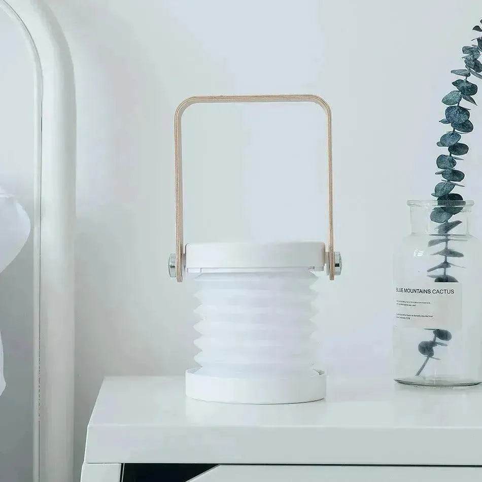 Foldable Touch Dimmable Reading LED Night Light Portable Lantern Lamp USB Rechargeable For Home Decor - EX-STOCK Canada