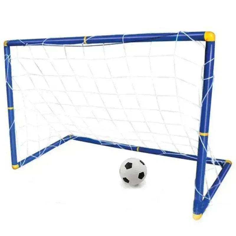 Folding Mini Football Soccer Ball Goal Post Net - EX-STOCK Canada