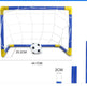Folding Mini Football Soccer Ball Goal Post Net - EX-STOCK Canada