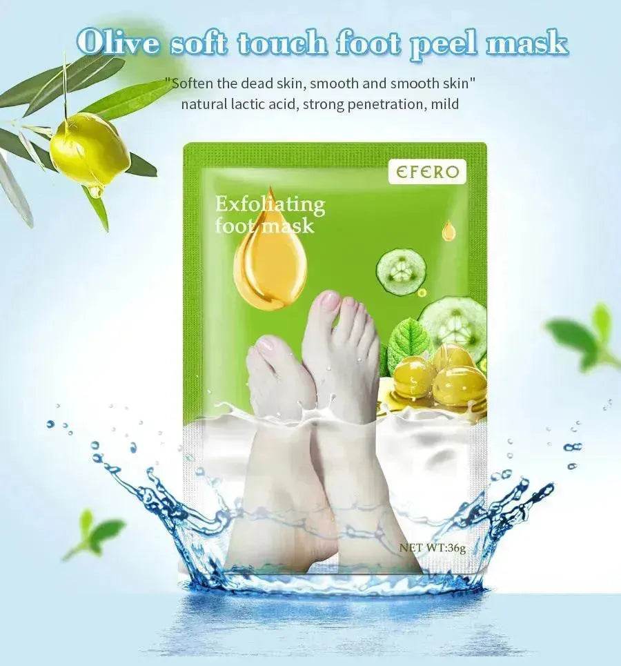 Foot Peeling Mask Pedicure Socks Foot Mask - EX-STOCK Canada