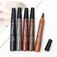 Four-Forked Water Eyebrow Pencil Four-Head Eyebrow Pencil - EX-STOCK Canada