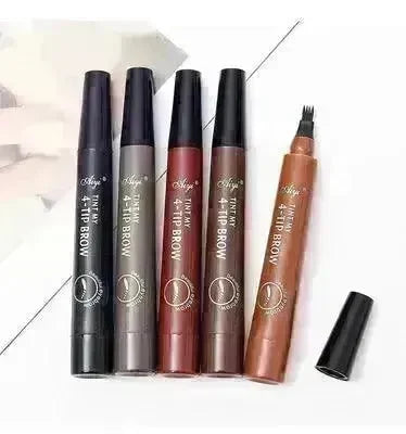 Four-Forked Water Eyebrow Pencil Four-Head Eyebrow Pencil - EX-STOCK CANADA