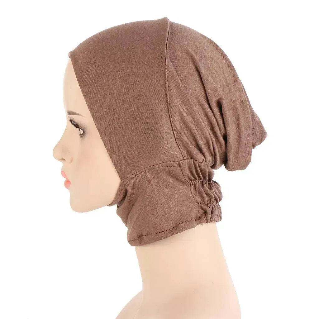 Four-Season Silk Cotton Pullover Hat in Solid Color with Elastic Fit - EX-STOCK Canada