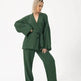 French Loose Kimono Jacket Trousers Double Gauze Ladies Loungewear Outfit set - EX-STOCK Canada