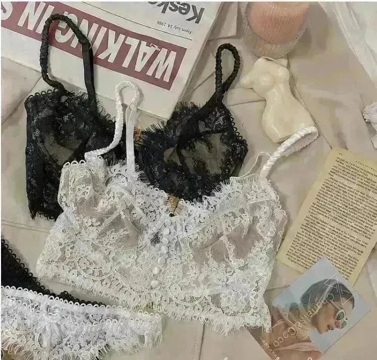 French Sexy Lace Lingerie Set - EX-STOCK CANADA