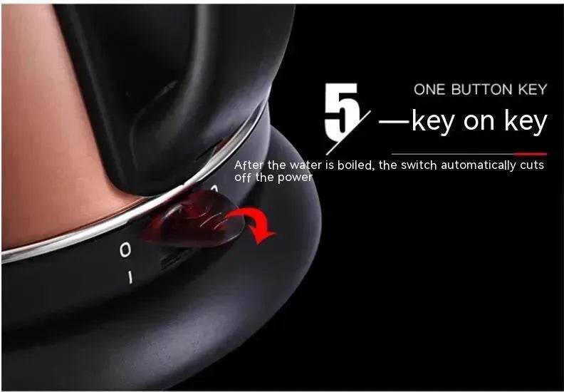 Full-automatic Constant Temperature Mute 1L Stainless Steel Kettle - EX-STOCK Canada