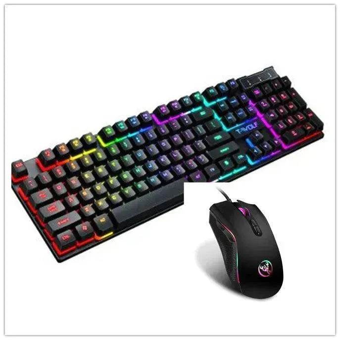 Gaming Usb Luminous Wired Keyboard Floating Manipulator - EX-STOCK Canada