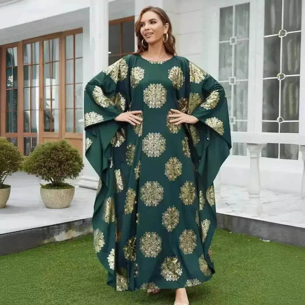 Gilding Batwing Sleeve Arab Women's Robes - EX-STOCK Canada