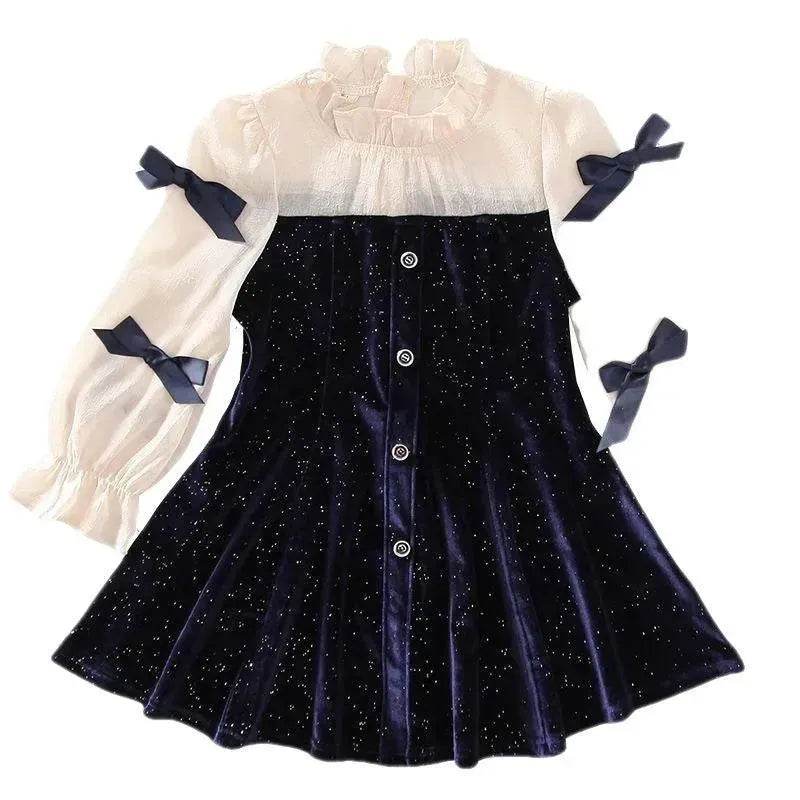 Girls' Dress French Velvet Princess Skirt - EX-STOCK Canada